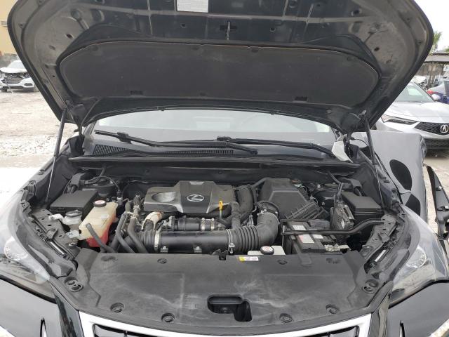 JTJDARBZ1M5032850 - 2021 LEXUS NX 300 BASE Negro foto 11