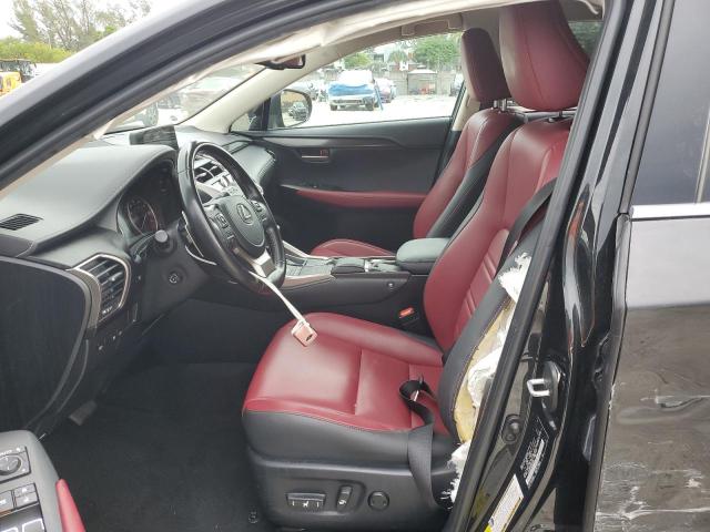 JTJDARBZ1M5032850 - 2021 LEXUS NX 300 BASE Negro foto 7