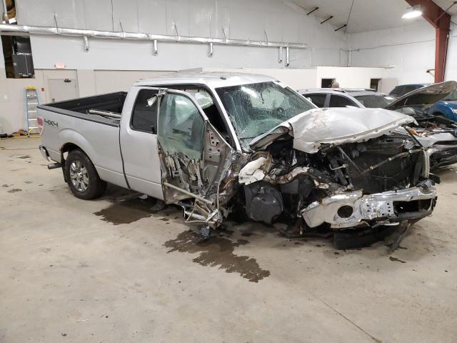 1FTFX1EF5BKD15926 - 2011 FORD F150 SUPER CAB SILVER photo 4