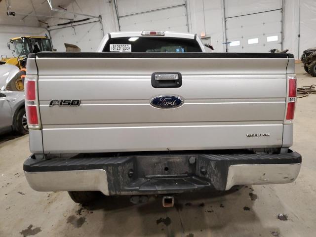 1FTFX1EF5BKD15926 - 2011 FORD F150 SUPER CAB SILVER photo 6