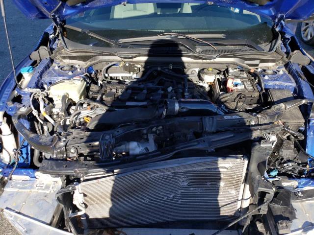 2HGFC3B33JH353616 - 2018 HONDA CIVIC EX BLUE photo 11