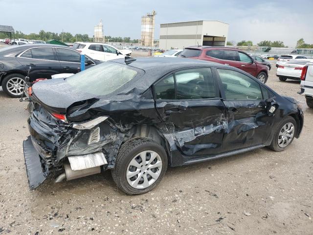 JTDEPMAE0NJ205063 - 2022 TOYOTA COROLLA LE შავი ფოტო 3