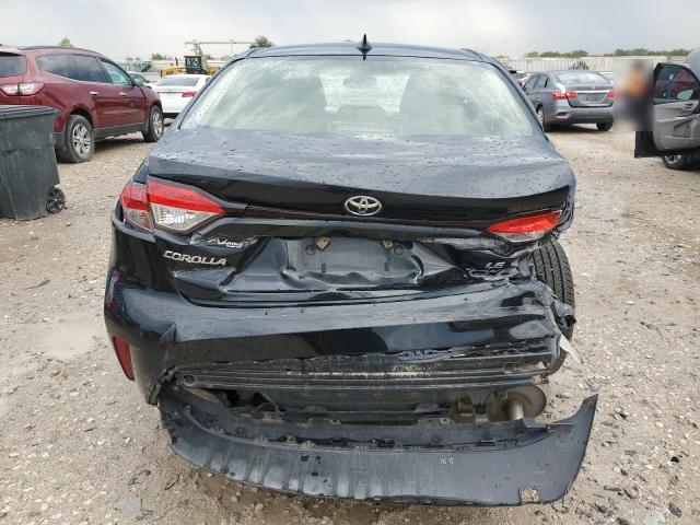JTDEPMAE0NJ205063 - 2022 TOYOTA COROLLA LE შავი ფოტო 6