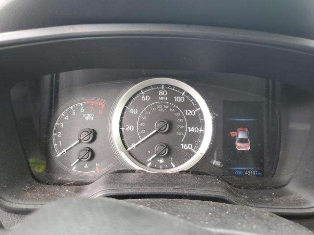 JTDEPMAE0NJ205063 - 2022 TOYOTA COROLLA LE შავი ფოტო 9