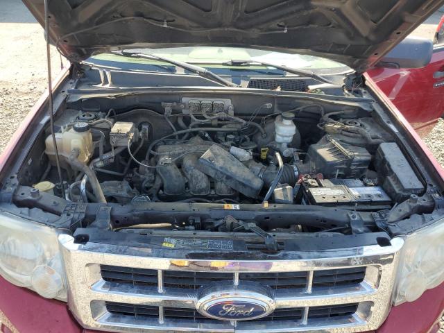 1FMCU93158KA67795 - 2008 FORD ESCAPE XLT წითელი ფოტო 12