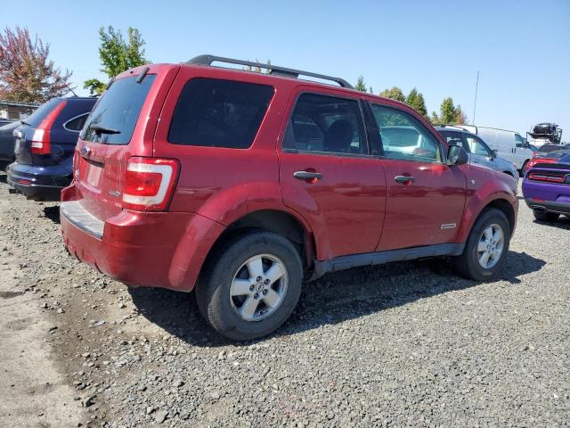 1FMCU93158KA67795 - 2008 FORD ESCAPE XLT წითელი ფოტო 3