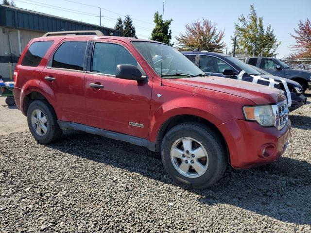 1FMCU93158KA67795 - 2008 FORD ESCAPE XLT წითელი ფოტო 4