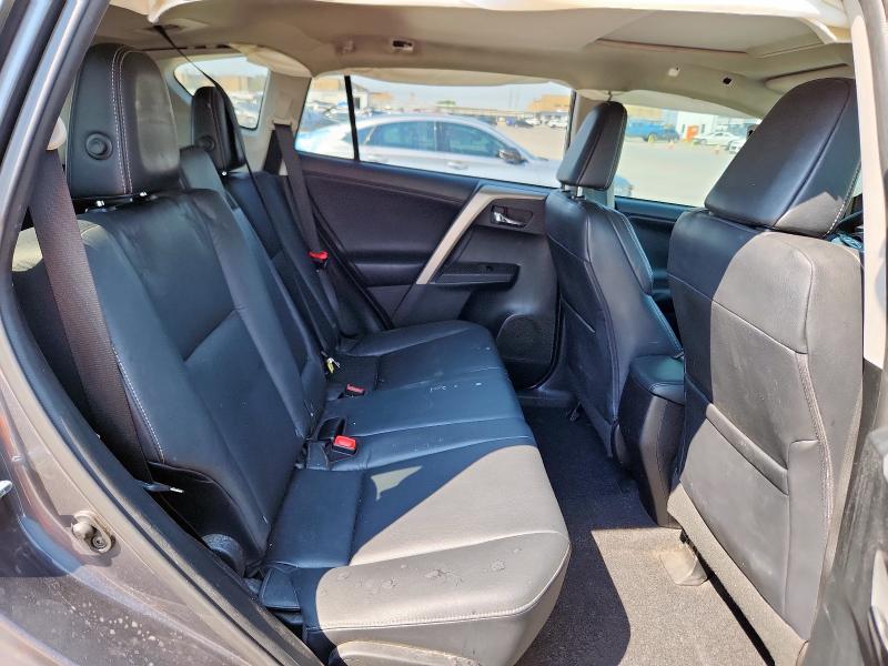 2T3DFREV2EW206402 - 2014 TOYOTA RAV4 LIMITED GRAY photo 11