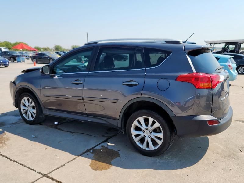 2T3DFREV2EW206402 - 2014 TOYOTA RAV4 LIMITED GRAY photo 2