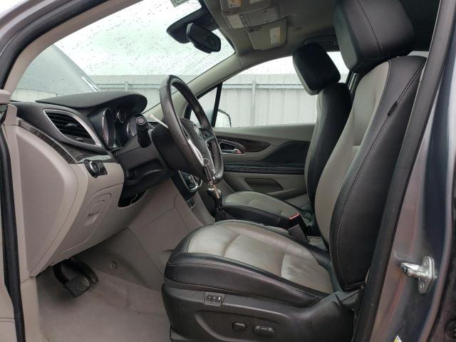 KL4CJCSB5EB706896 - 2014 BUICK ENCORE GRAY photo 7