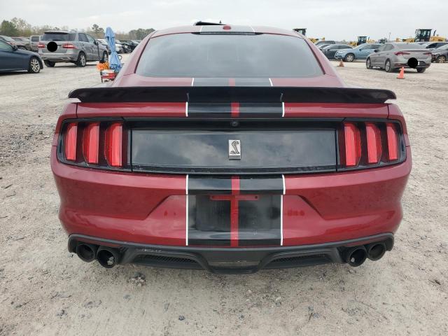 1FA6P8JZ3J5502643 - 2018 FORD MUSTANG SHELBY GT350 RED photo 6