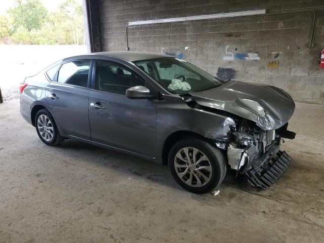 3N1AB7AP9KY344764 - 2019 NISSAN SENTRA S GRAY photo 4