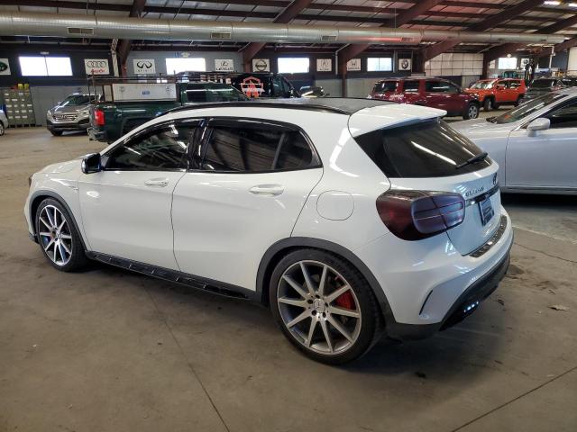 WDDTG5CB3FJ051746 - 2015 MERCEDES-BENZ GLA 45 AMG WHITE photo 2