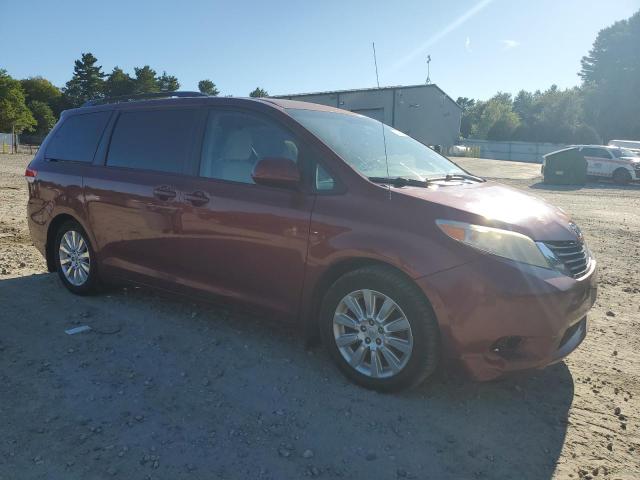 5TDJK3DC6BS018796 - 2011 TOYOTA SIENNA LE 红色 照片 4