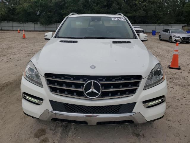4JGDA5HB6EA368519 - 2014 MERCEDES-BENZ ML 350 4MATIC WHITE photo 5