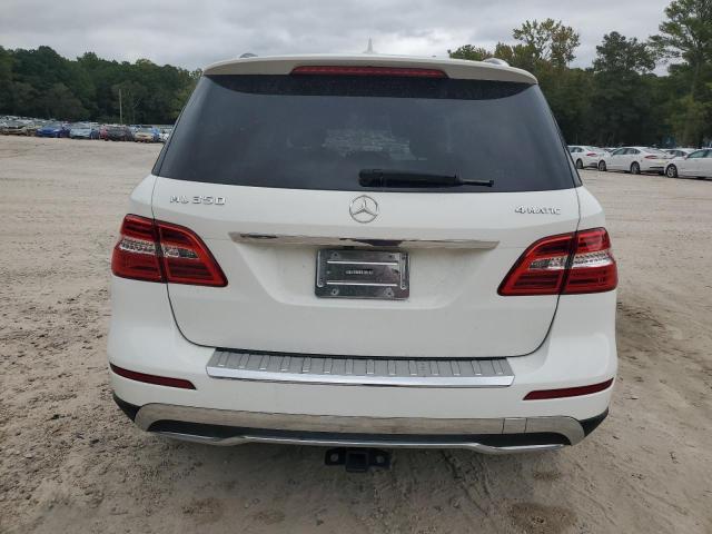 4JGDA5HB6EA368519 - 2014 MERCEDES-BENZ ML 350 4MATIC WHITE photo 6