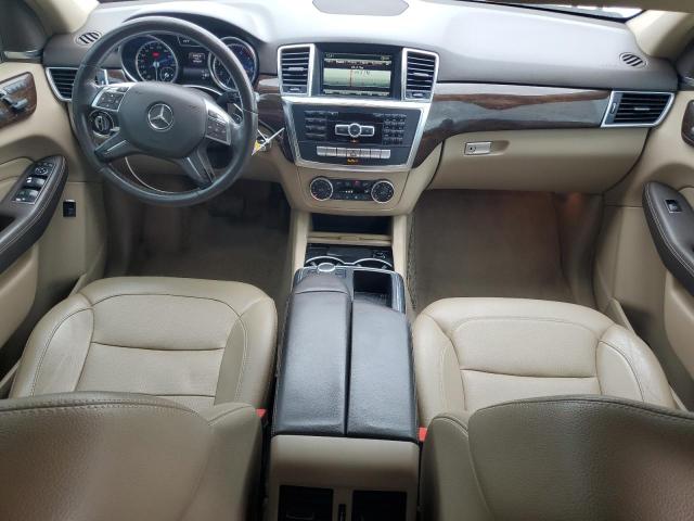 4JGDA5HB6EA368519 - 2014 MERCEDES-BENZ ML 350 4MATIC WHITE photo 8