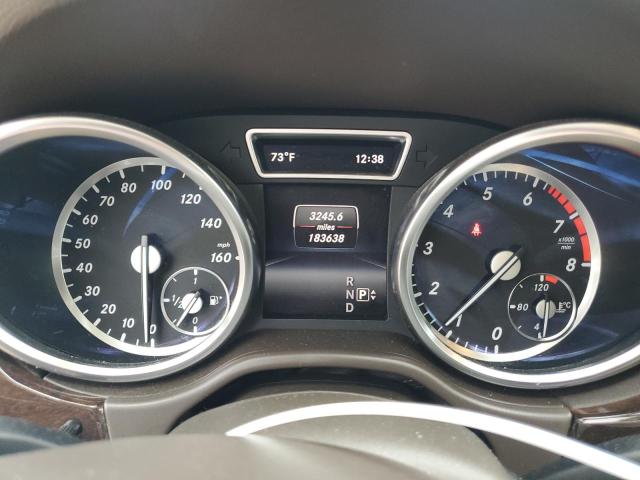 4JGDA5HB6EA368519 - 2014 MERCEDES-BENZ ML 350 4MATIC WHITE photo 9