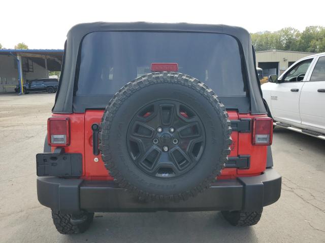 1C4AJWAG0GL278079 - 2016 JEEP WRANGLER SPORT Qırmızı foto 6