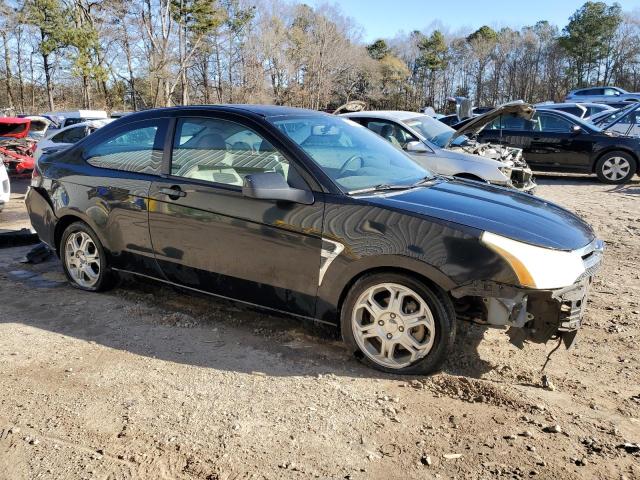 1FAHP33N58W163815 - 2008 FORD FOCUS SE BLACK photo 4