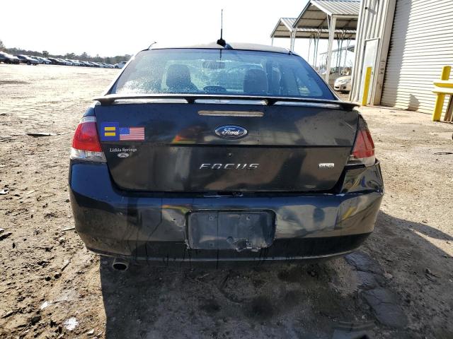 1FAHP33N58W163815 - 2008 FORD FOCUS SE BLACK photo 6