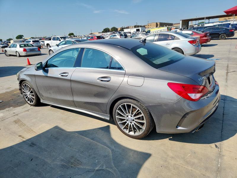 WDDSJ4EBXGN306195 - 2016 MERCEDES-BENZ CLA 250 GRAY photo 2