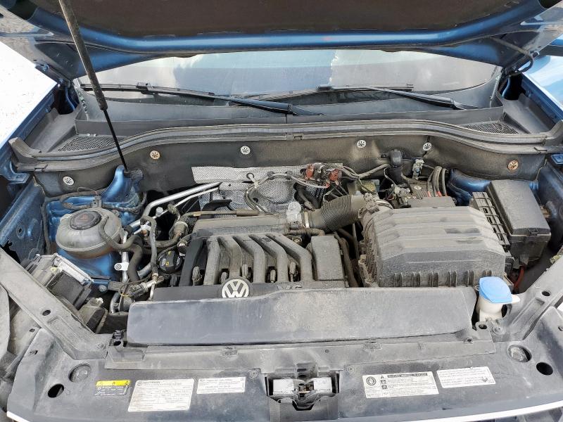 1V2UR2CA1KC537354 - 2019 VOLKSWAGEN ATLAS SE Niebieski zdjęcie 12