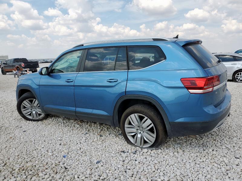 1V2UR2CA1KC537354 - 2019 VOLKSWAGEN ATLAS SE Niebieski zdjęcie 2