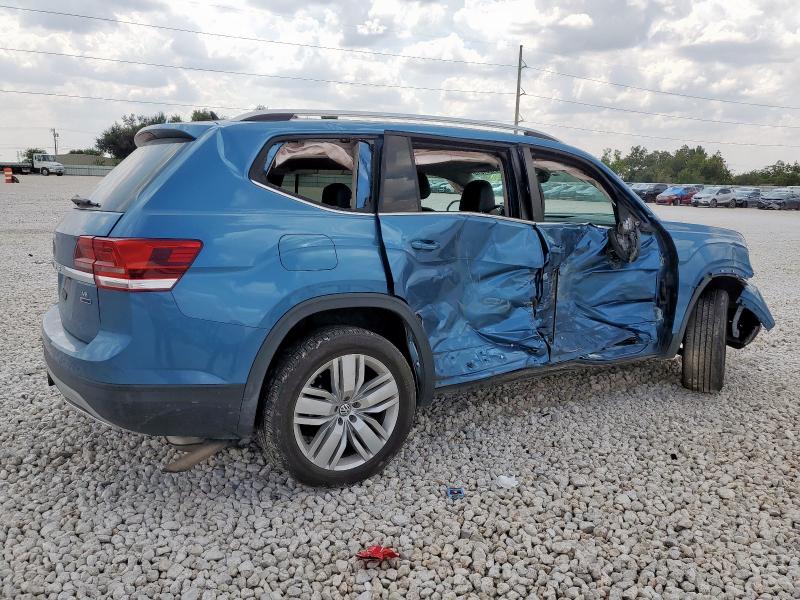 1V2UR2CA1KC537354 - 2019 VOLKSWAGEN ATLAS SE Niebieski zdjęcie 3