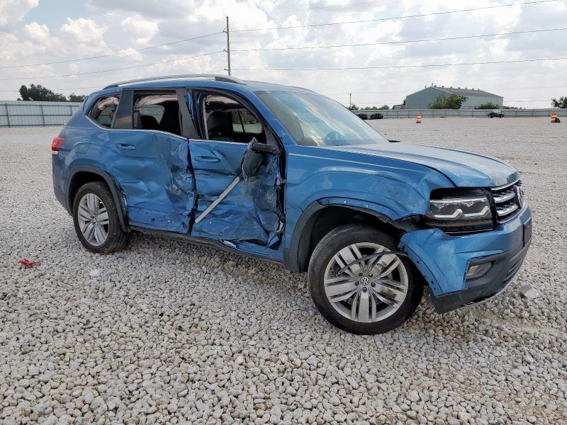 1V2UR2CA1KC537354 - 2019 VOLKSWAGEN ATLAS SE Niebieski zdjęcie 4
