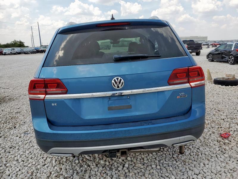 1V2UR2CA1KC537354 - 2019 VOLKSWAGEN ATLAS SE Niebieski zdjęcie 6