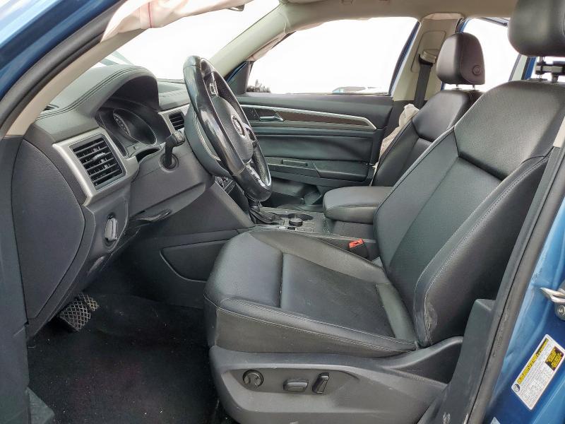 1V2UR2CA1KC537354 - 2019 VOLKSWAGEN ATLAS SE Niebieski zdjęcie 7