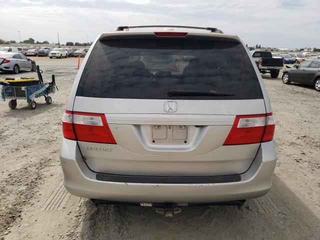 5FNRL38767B090512 - 2007 HONDA ODYSSEY EXL ვერცხლისფერი ფოტო 6
