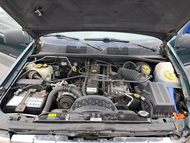 1J4GZ58S5VC772355 - 1997 JEEP GRAND CHEROKEE LAREDO Yaşıl foto 12