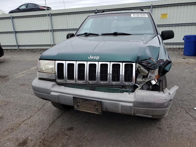 1J4GZ58S5VC772355 - 1997 JEEP GRAND CHEROKEE LAREDO Yaşıl foto 5