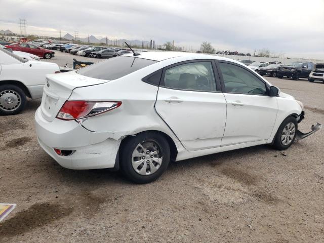 KMHCT4AE6GU160887 - 2016 HYUNDAI ACCENT SE WHITE photo 3