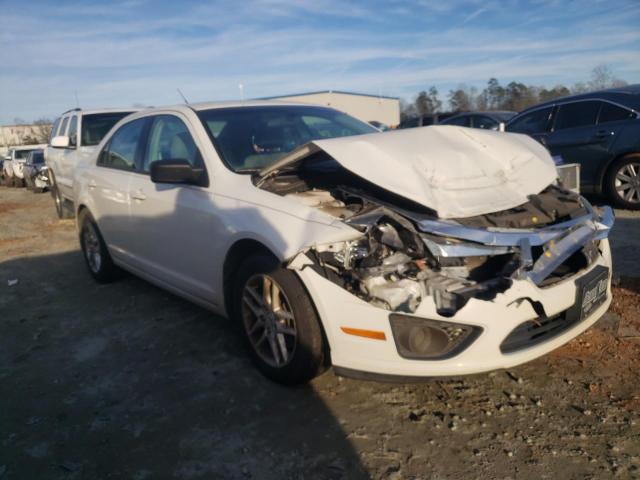 3FAHP0GA8CR427790 - 2012 FORD FUSION S WHITE photo 4