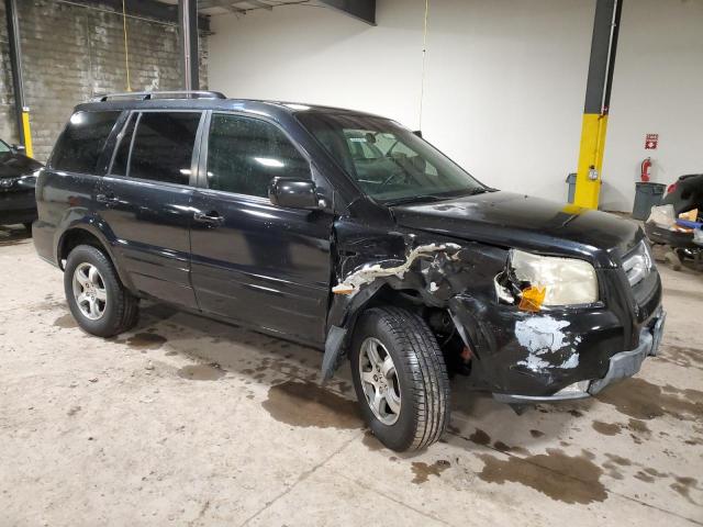 5FNYF18448B006167 - 2008 HONDA PILOT EX BLACK photo 4