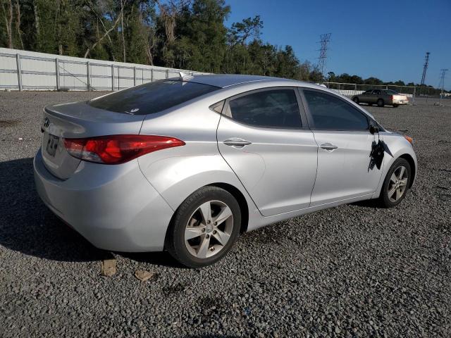 KMHDH4AE5DU552888 - 2013 HYUNDAI ELANTRA GLS SILVER photo 3