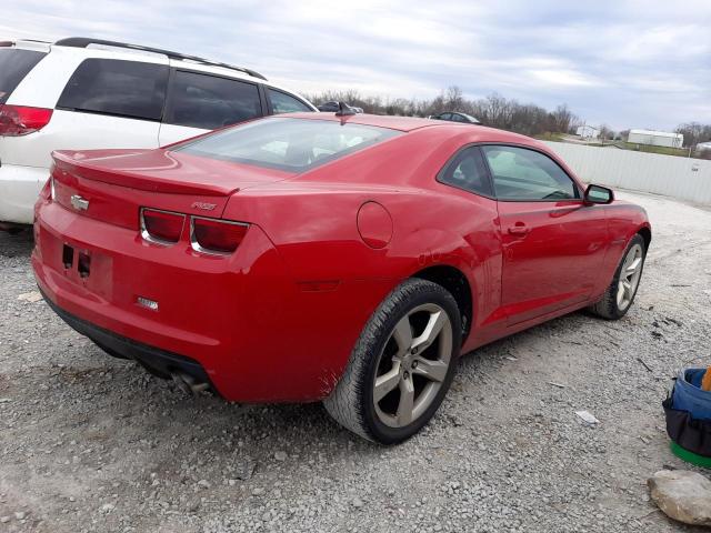 2G1FB1EV9A9000786 - 2010 CHEVROLET CAMARO LT RED photo 3