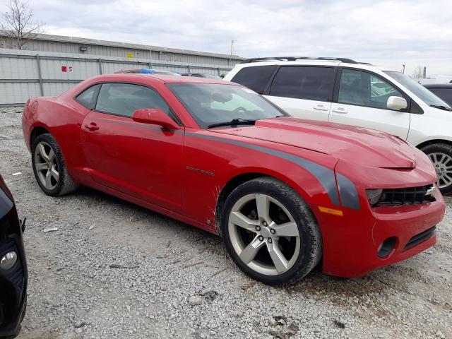 2G1FB1EV9A9000786 - 2010 CHEVROLET CAMARO LT RED photo 4