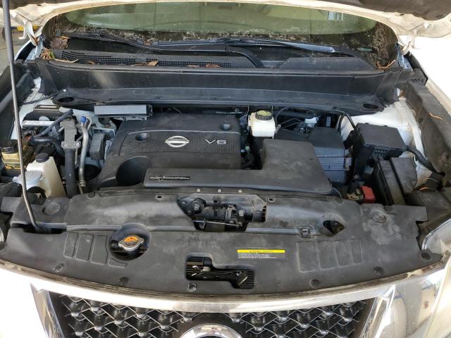 5N1AR2MM7DC672530 - 2013 NISSAN PATHFINDER S Սպիտակ լուսանկար 12