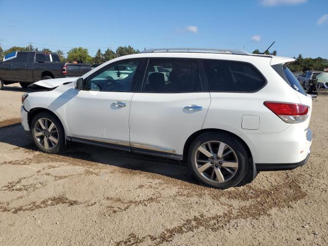 5N1AR2MM3EC639865 - 2014 NISSAN PATHFINDER S WHITE photo 2