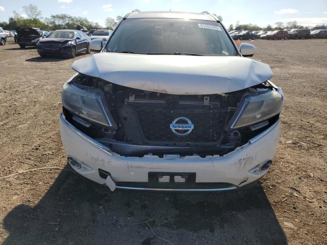 5N1AR2MM3EC639865 - 2014 NISSAN PATHFINDER S WHITE photo 5
