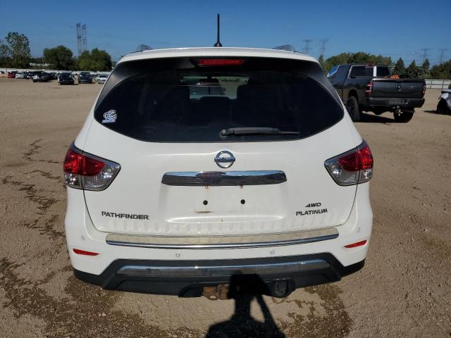 5N1AR2MM3EC639865 - 2014 NISSAN PATHFINDER S WHITE photo 6