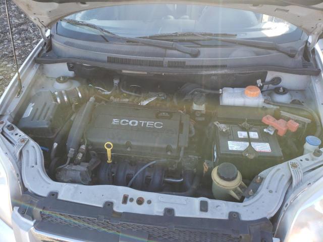 KL1TD56E19B639658 - 2009 CHEVROLET AVEO LS Gümüş foto 11