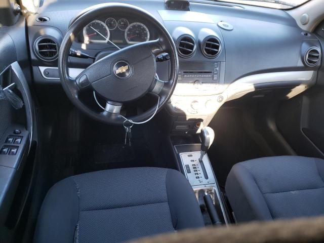 KL1TD56E19B639658 - 2009 CHEVROLET AVEO LS Gümüş foto 8