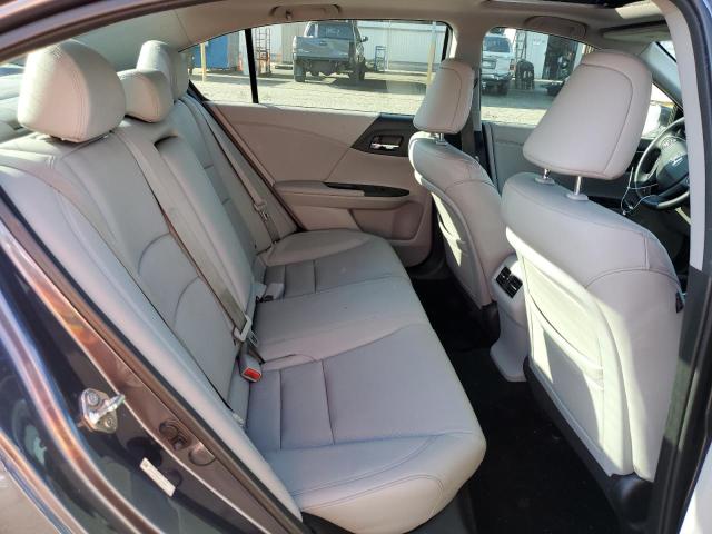 1HGCR2F84DA080058 - 2013 HONDA ACCORD EXL ნაცრისფერი ფოტო 10