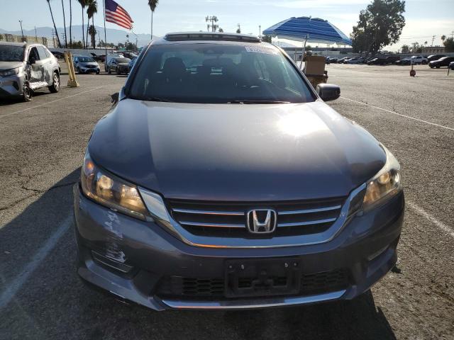 1HGCR2F84DA080058 - 2013 HONDA ACCORD EXL ნაცრისფერი ფოტო 5