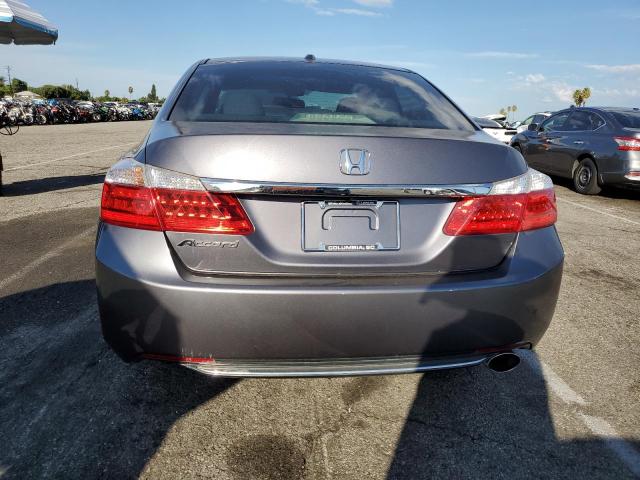 1HGCR2F84DA080058 - 2013 HONDA ACCORD EXL ნაცრისფერი ფოტო 6